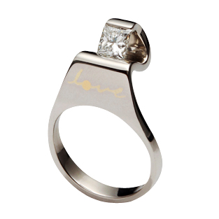 Hold Hands Ring | Diamond Ring
